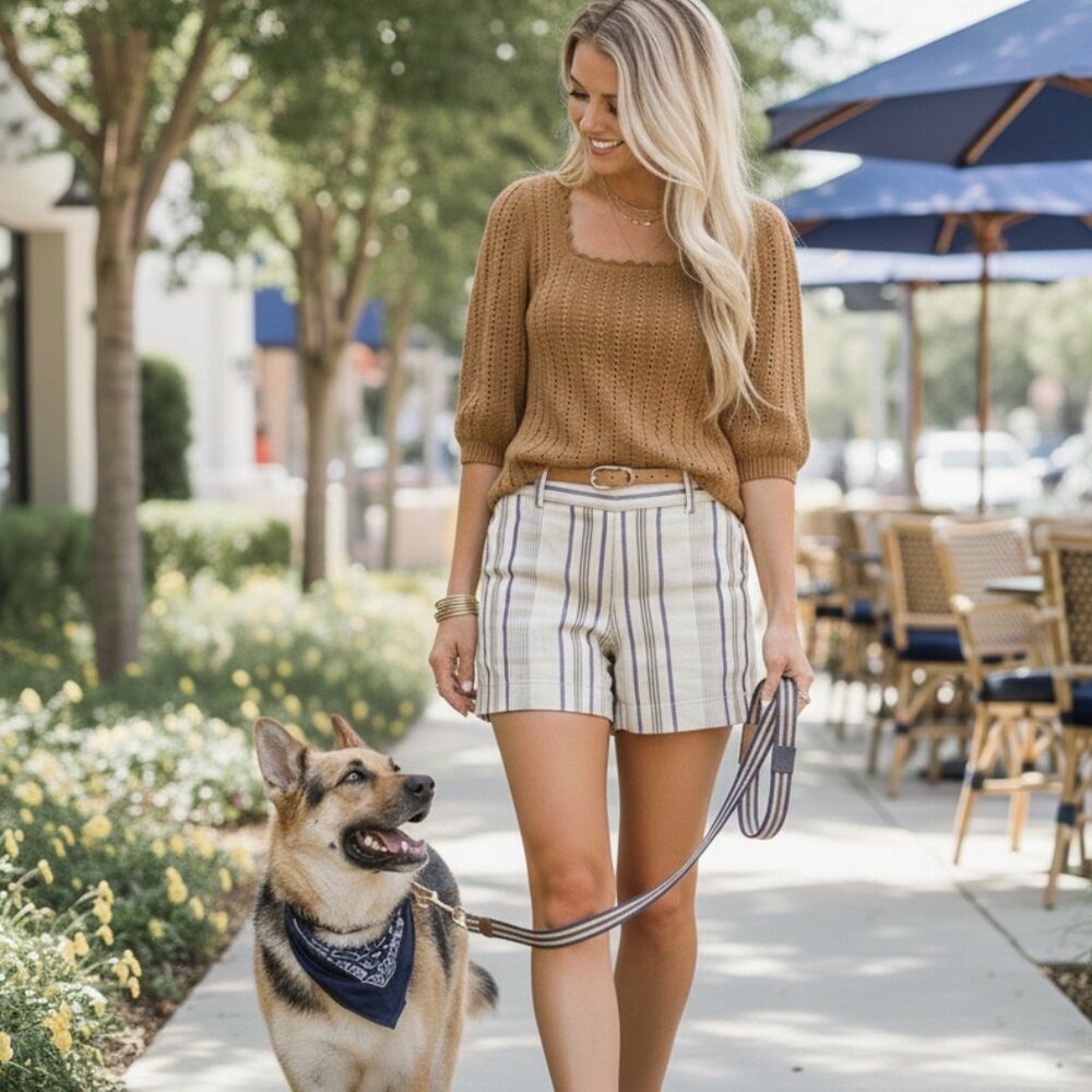 Ann Taylor Linen Blend Shorts